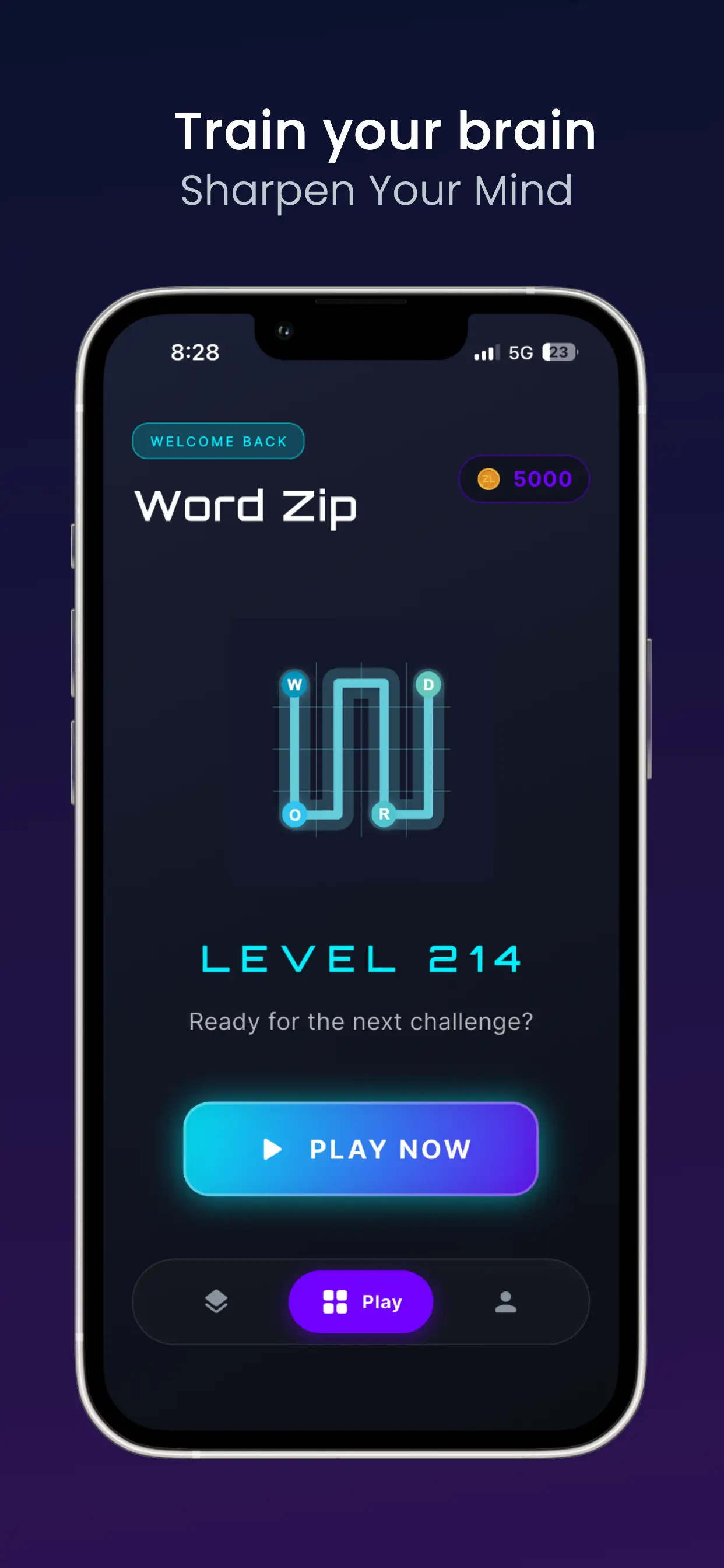 Word Zipline Gameplay 1